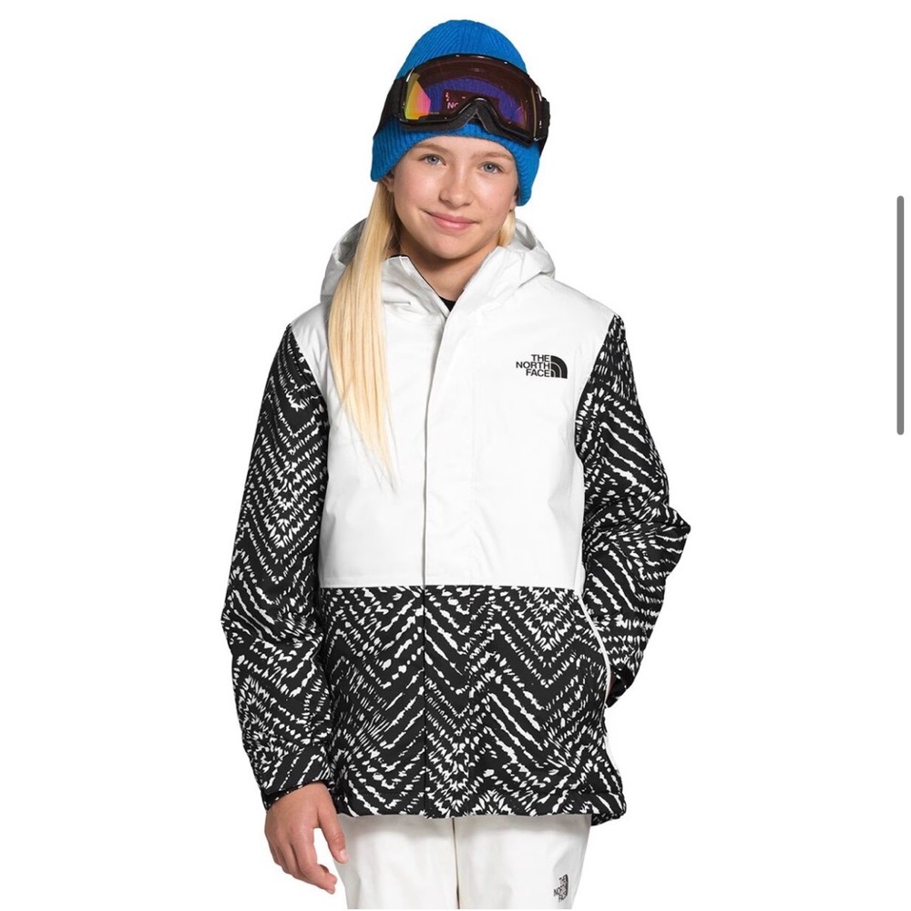 The North Face Monochrome Patterned Freestyle Insulated Jacket